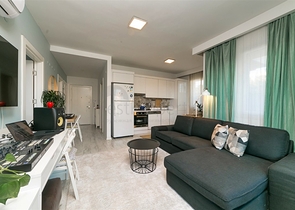 A 2+1 apartment in the Altynova - Antalya neighborhood 