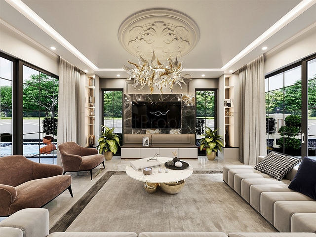 5+1 villa in Doshemealti - Antalya area 