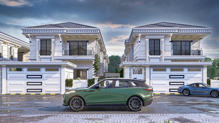 5+1 villa in Doshemealti - Antalya area 