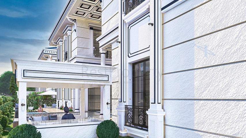 5+1 villa in Doshemealti - Antalya area 