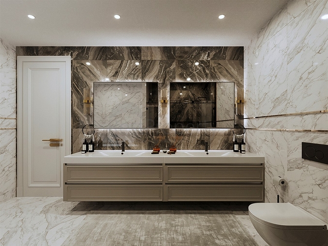 5+1 villa in Doshemealti - Antalya area 