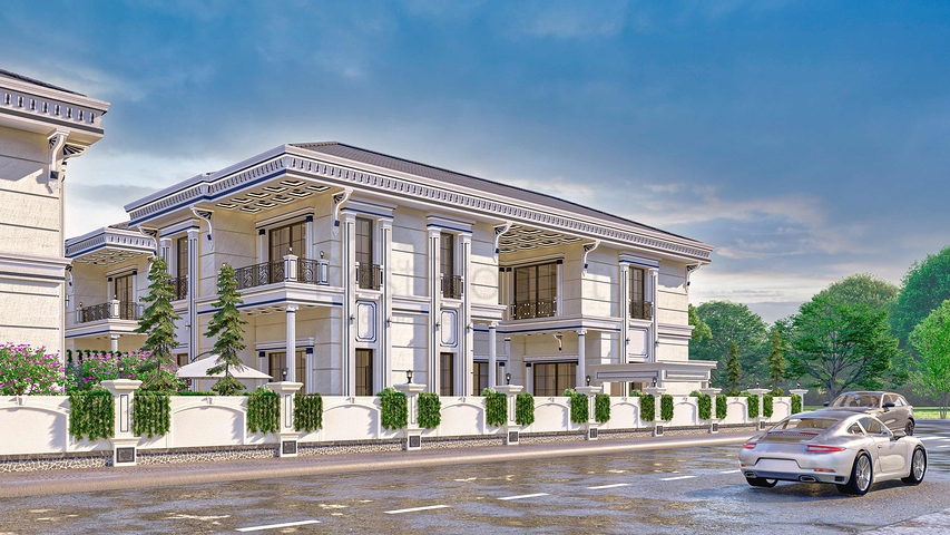 5+1 villa in Doshemealti - Antalya area 