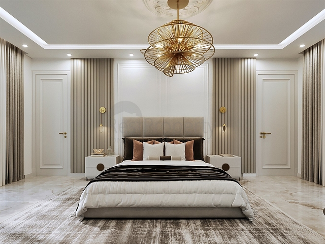 5+1 villa in Doshemealti - Antalya area 