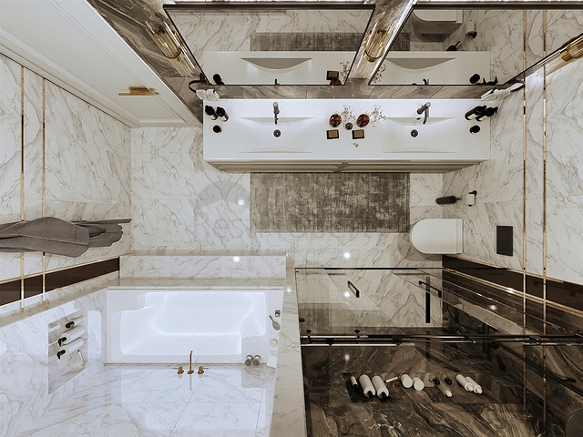 5+1 villa in Doshemealti - Antalya area 