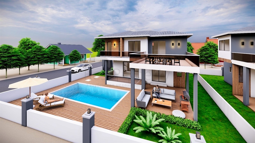 3+1 villa in Kemer - Antalya area 