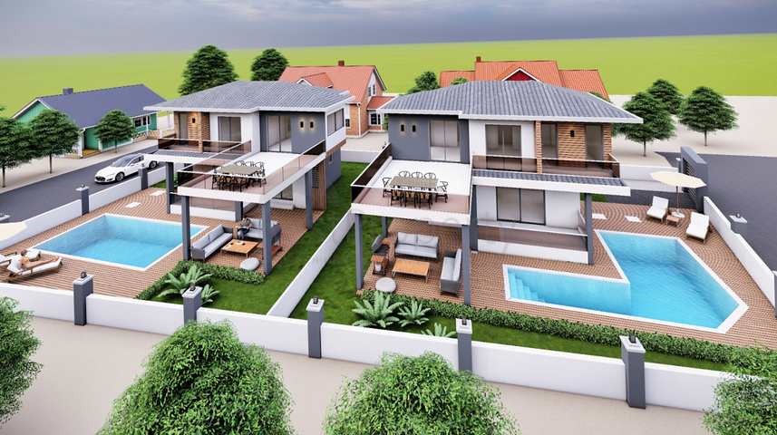 3+1 villa in Kemer - Antalya area 