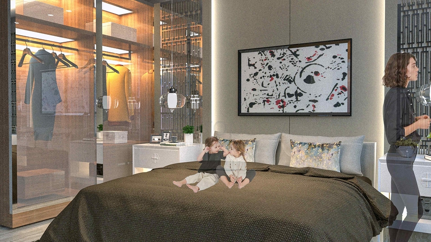 1+1 and 2+1 apartments in Kepez - Antalya area 