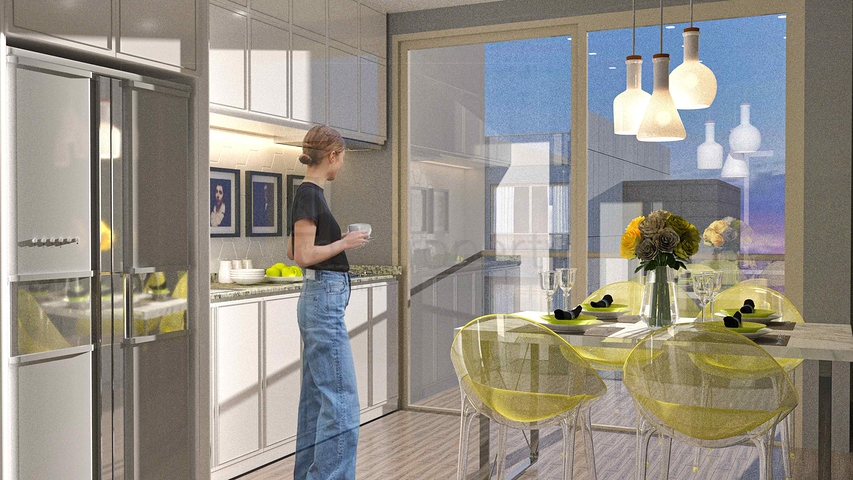 1+1 and 2+1 apartments in Kepez - Antalya area 