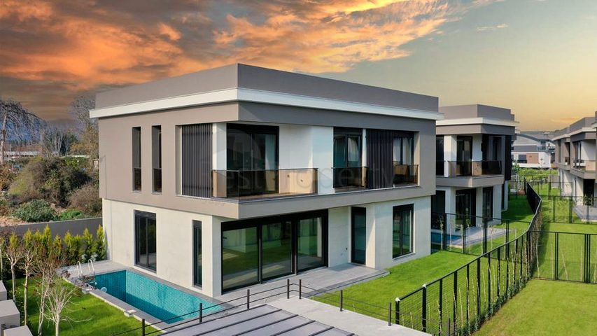 5+1 and 6+1 villas in the Mollayusuf - Antalya neighborhood 