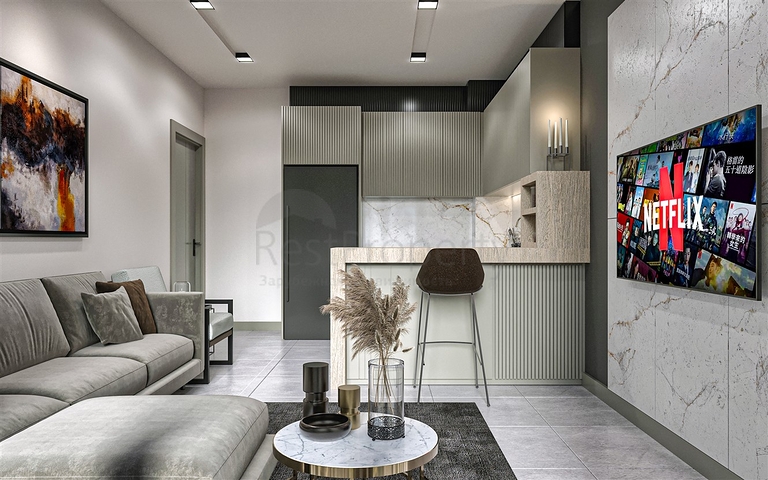 Investment project in the Genchlik - Antalya microdistrict 