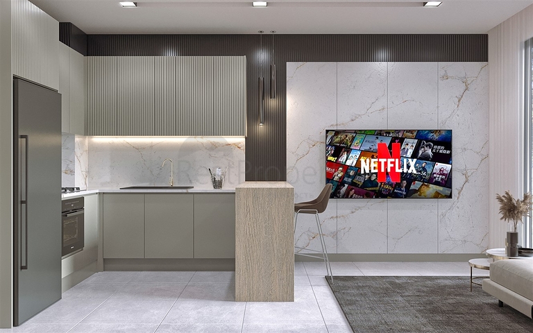 Investment project in the Genchlik - Antalya microdistrict 