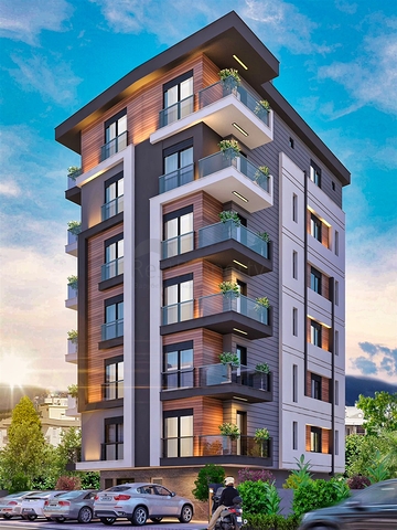 Investment project in Antalya city center 