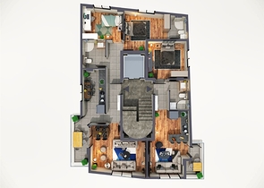 Investment project in Antalya city center 