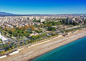 A 2+1 apartment in Altinkum - Antalya neighborhood 