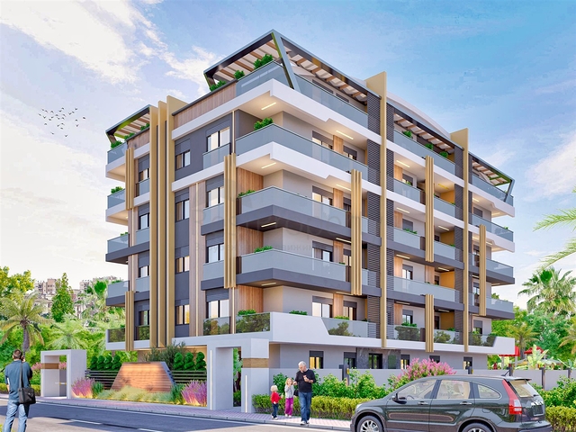 Investment project in the Bakhchelievlyar - Antalya microdistrict 