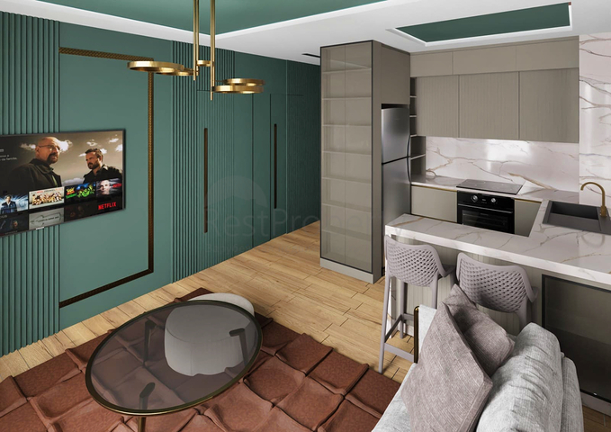 1+1 apartment in Doshemealti - Antalya area 