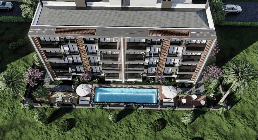 1+1 apartment in Doshemealti - Antalya area 