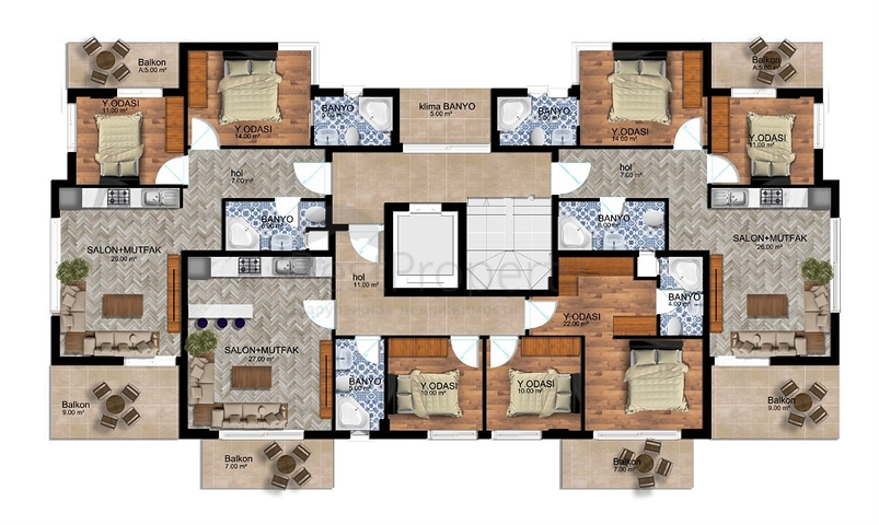 Investment project in the area of Doshemealti - Antalya 