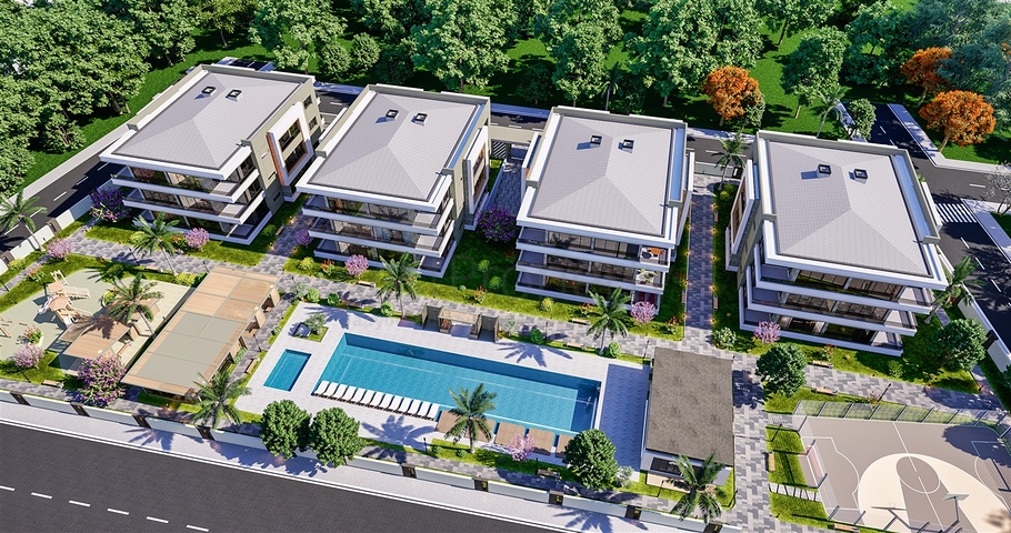 4+1 apartment in Doshemealti - Antalya area 