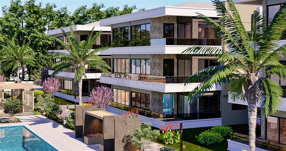 4+1 apartment in Doshemealti - Antalya area 