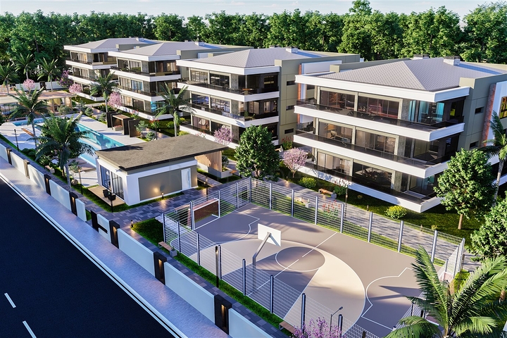 4+1 apartment in Doshemealti - Antalya area 