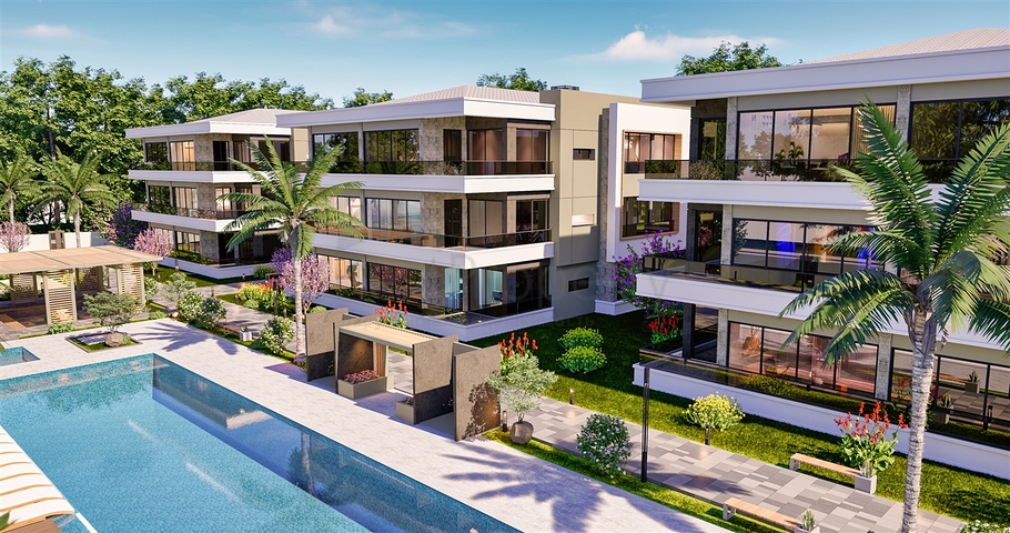 4+1 apartment in Doshemealti - Antalya area 