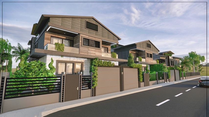 4+1 villa in Altinkale - Antalya neighborhood 