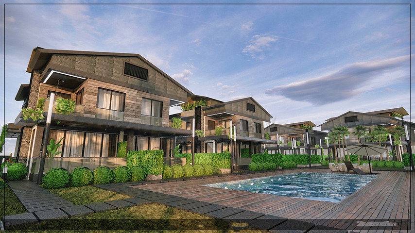 4+1 villa in Altinkale - Antalya neighborhood 