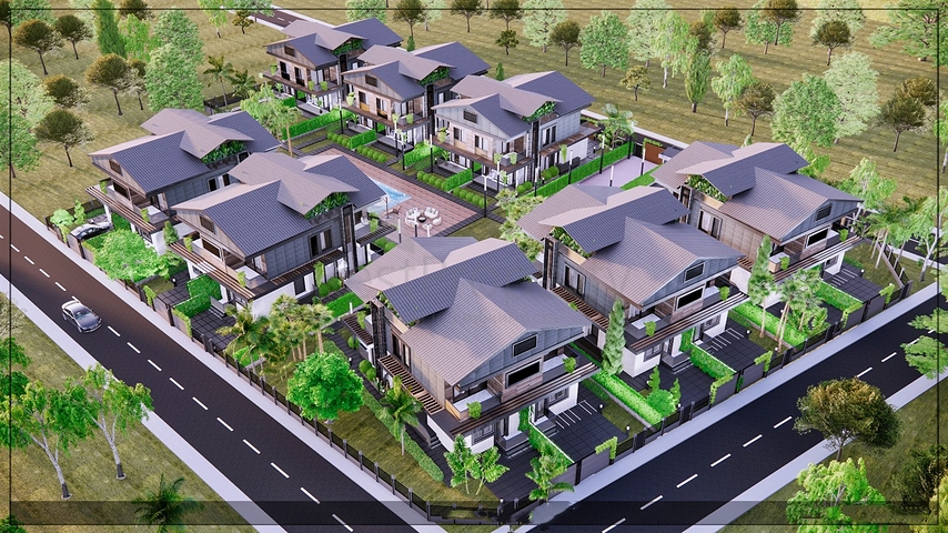 4+1 villa in Altinkale - Antalya neighborhood 