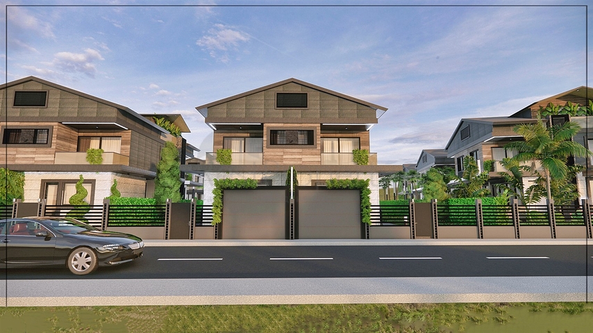 4+1 villa in Altinkale - Antalya neighborhood 