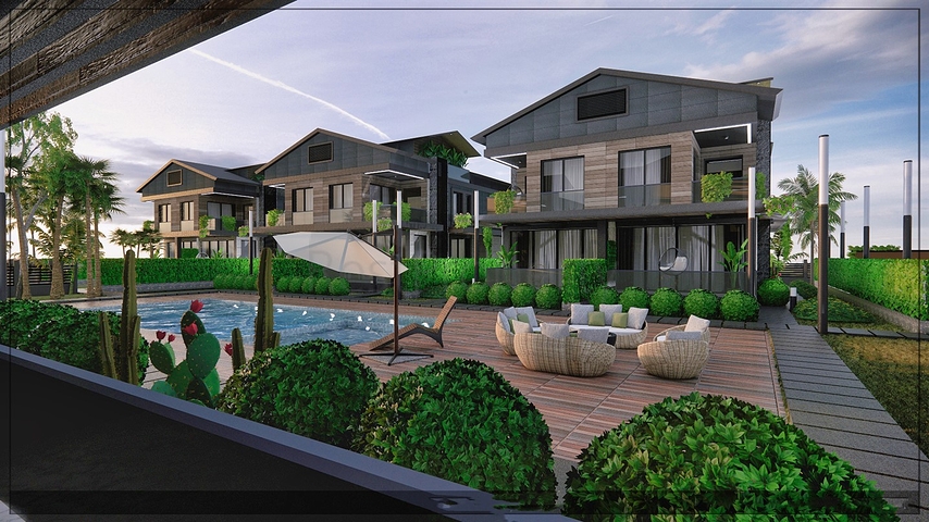 4+1 villa in Altinkale - Antalya neighborhood 