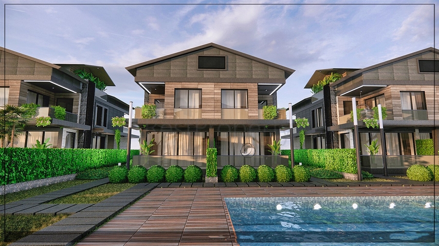 4+1 villa in Altinkale - Antalya neighborhood 