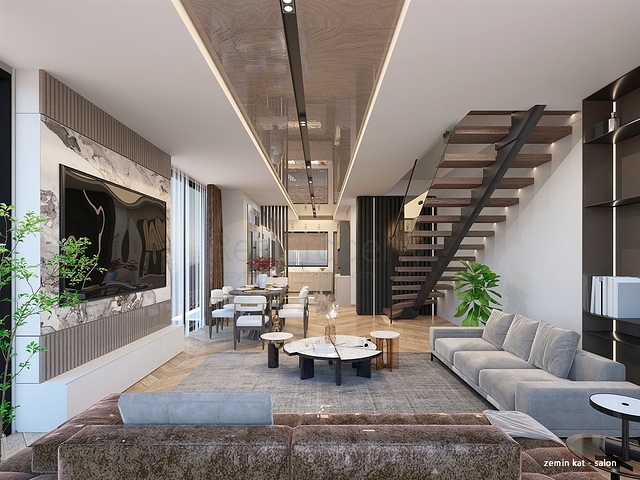 4+1 villa in Altinkale - Antalya neighborhood 