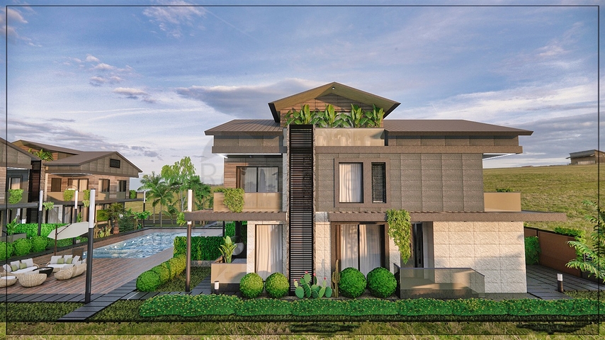 4+1 villa in Altinkale - Antalya neighborhood 