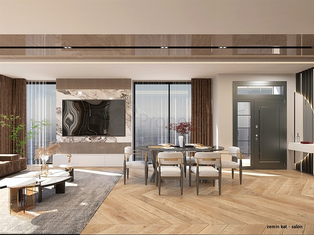 4+1 villa in Altinkale - Antalya neighborhood 