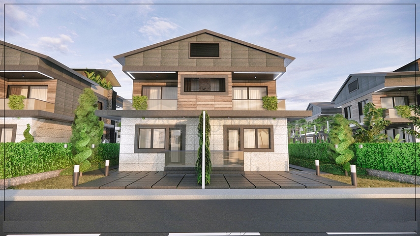 4+1 villa in Altinkale - Antalya neighborhood 