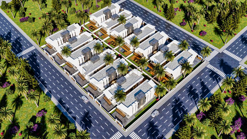 5+1 villas in Doshemealti - Antalya area 