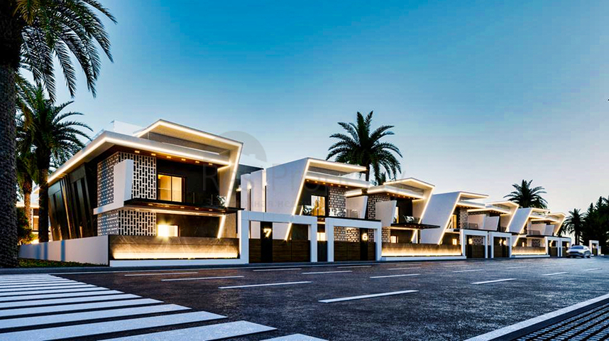 5+1 villas in Doshemealti - Antalya area 