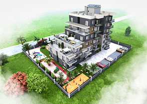 Investment project in the Altyntas - Antalya area  Investment project in the Altyntas - Antalya area