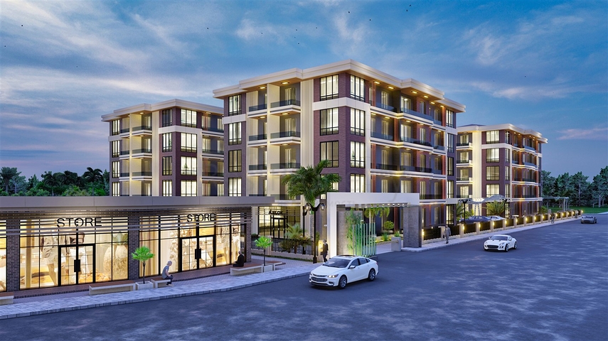 1+1 and 2+1 apartments in Doshemealti - Antalya area 