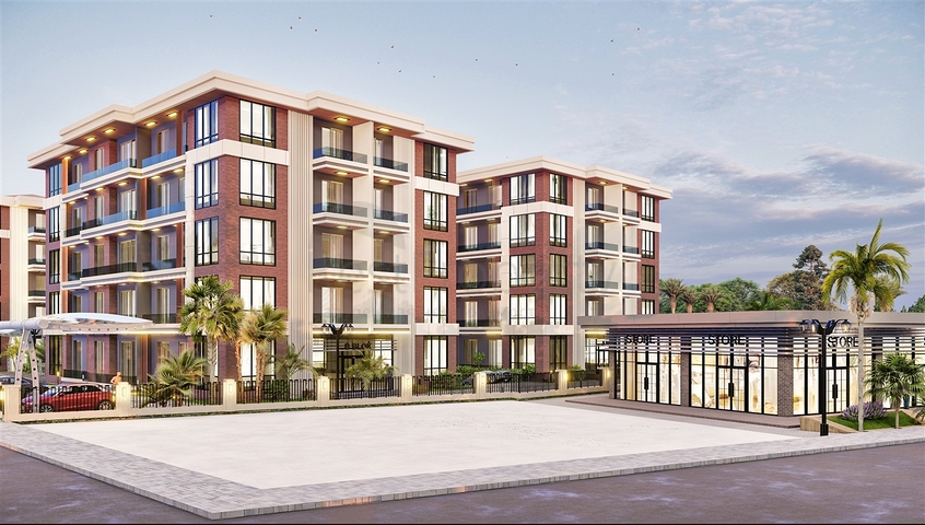 1+1 and 2+1 apartments in Doshemealti - Antalya area 