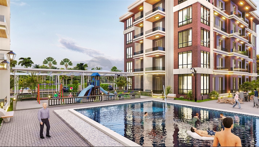 1+1 and 2+1 apartments in Doshemealti - Antalya area 