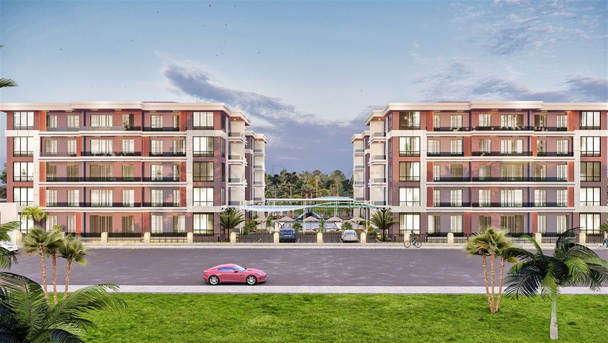 1+1 and 2+1 apartments in Doshemealti - Antalya area 