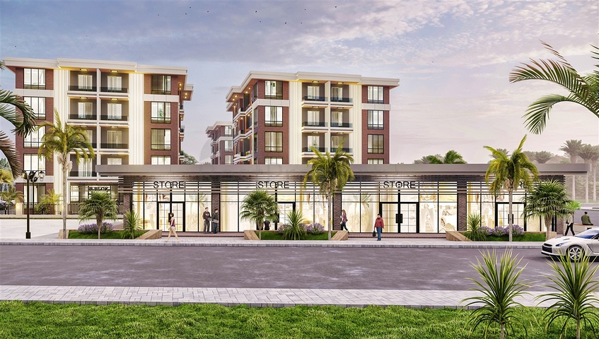 1+1 and 2+1 apartments in Doshemealti - Antalya area 