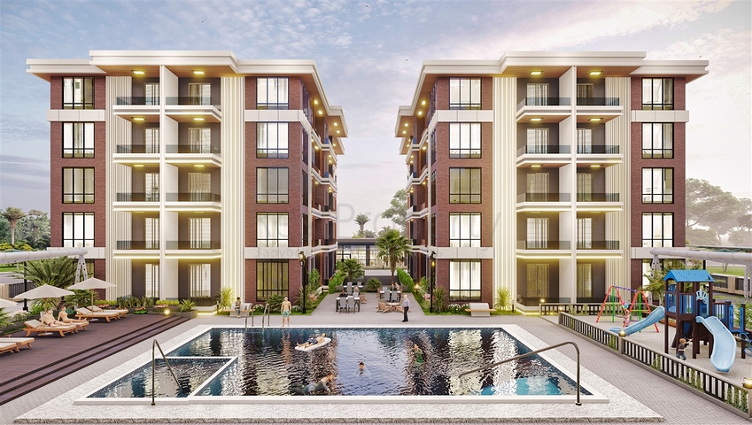 1+1 and 2+1 apartments in Doshemealti - Antalya area 