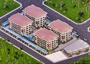 1+1 and 2+1 apartments in Doshemealti - Antalya area 