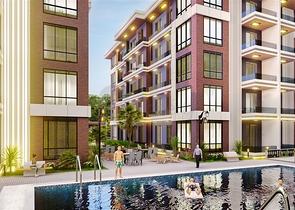 1+1 and 2+1 apartments in Doshemealti - Antalya area 