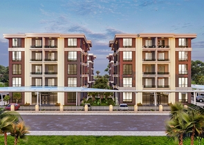 1+1 and 2+1 apartments in Doshemealti - Antalya area 