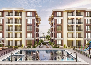 1+1 and 2+1 apartments in Doshemealti - Antalya area 