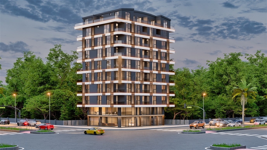 Investment project in Antalya city center  Investment project in Antalya city center